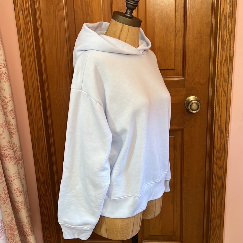 EUC A New Day sweatshirt, light blue, Size S